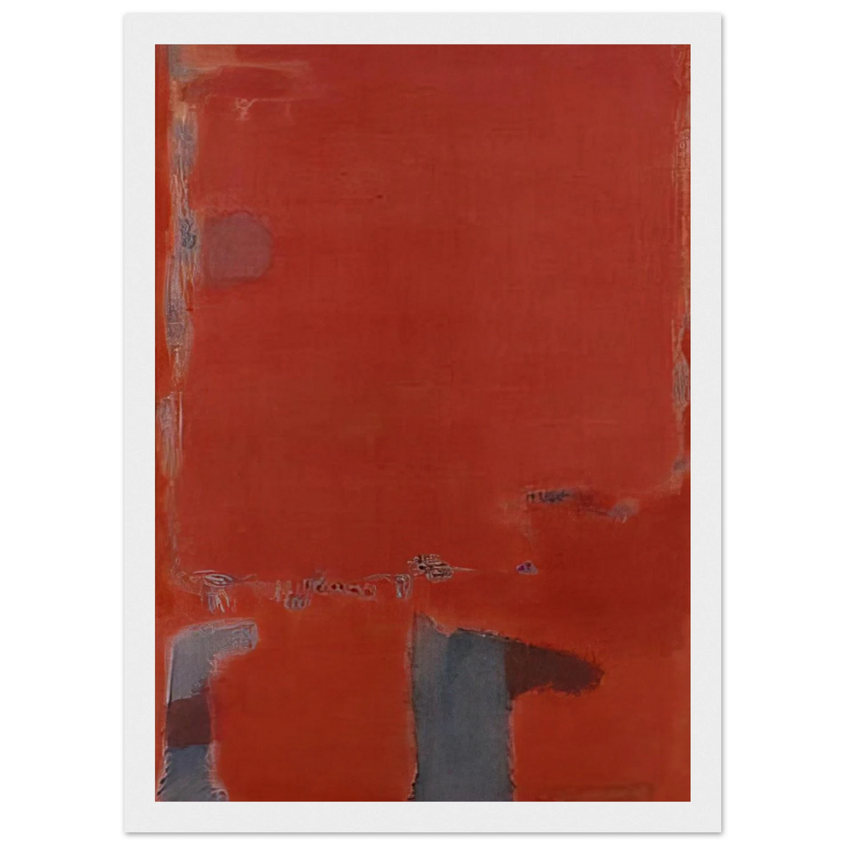No. 21 - c.1949  New York , United States Framed Poster | Mark Rothko Framed Prints Wall Art | Rothko Prints