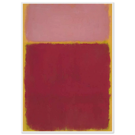 Untitled No. 17 - 1961 Framed Poster | Mark Rothko Framed Prints Wall Art | Rothko Prints