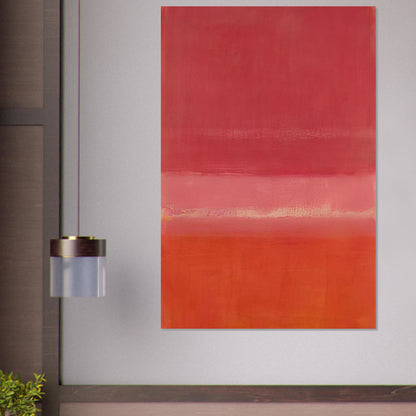 Untitled Red - 1956 Poster | Mark Rothko Poster | Rothko Prints