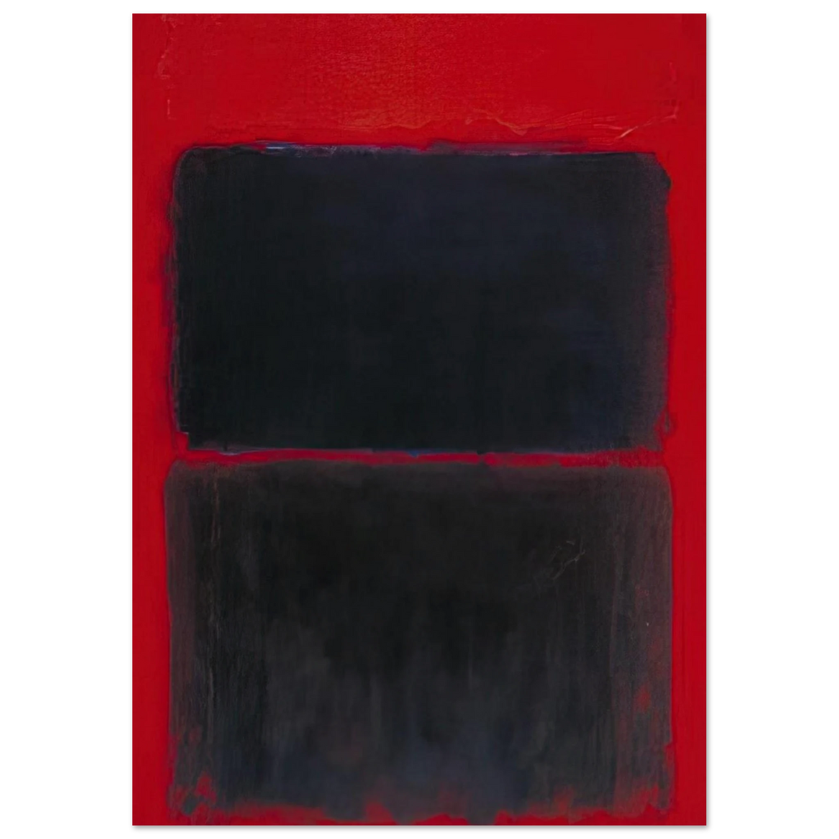Light Red Over Black - 1957 Poster | Mark Rothko Poster | Rothko Prints