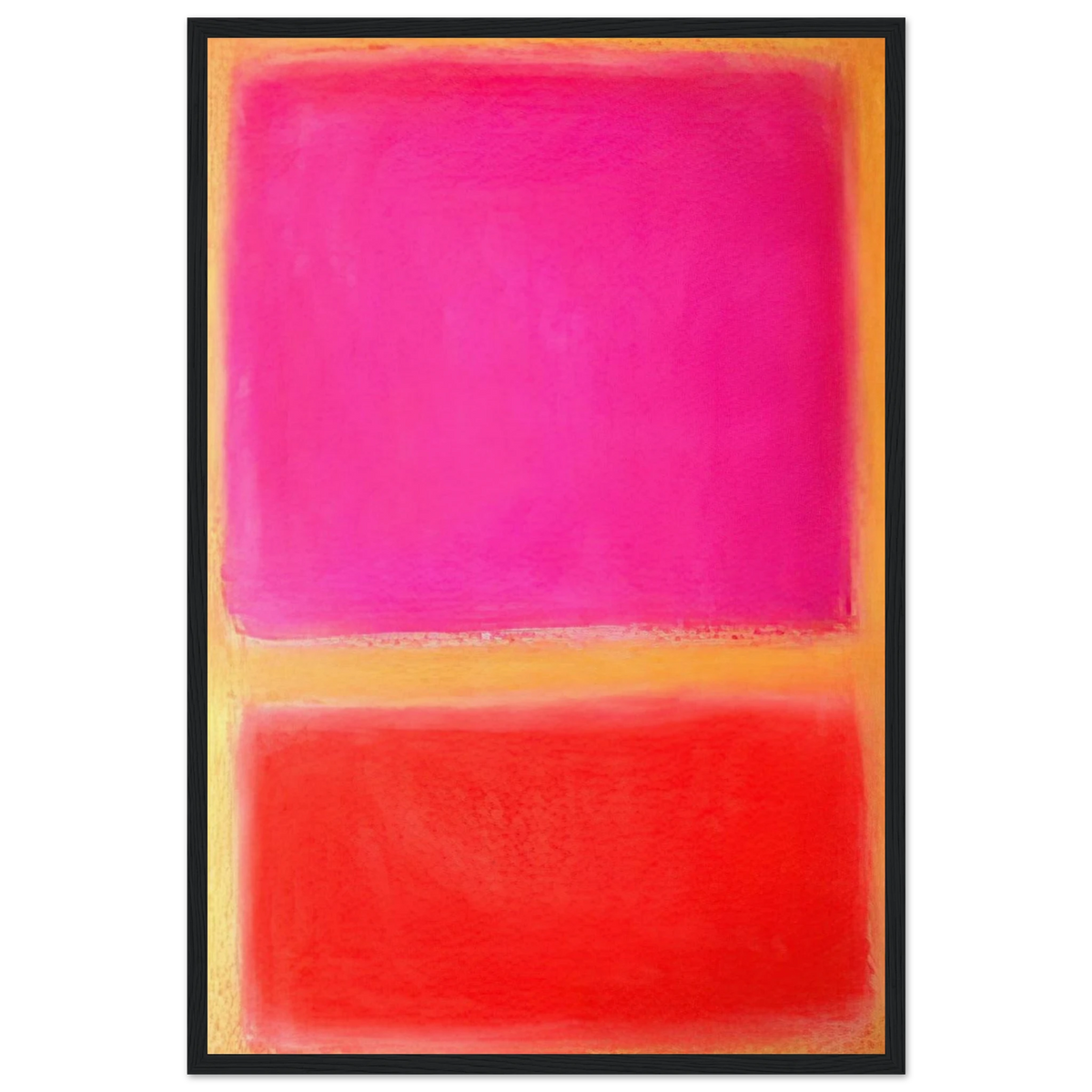 Untitled - Color Field Painting Framed Poster | Mark Rothko Framed Prints Wall Art | Rothko Prints
