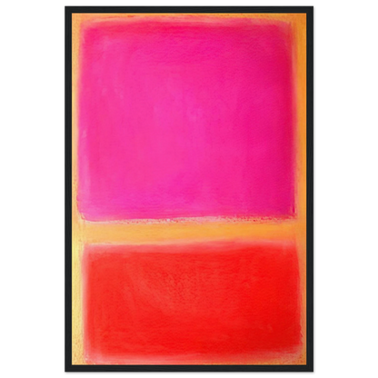 Untitled - Color Field Painting Framed Poster | Mark Rothko Framed Prints Wall Art | Rothko Prints