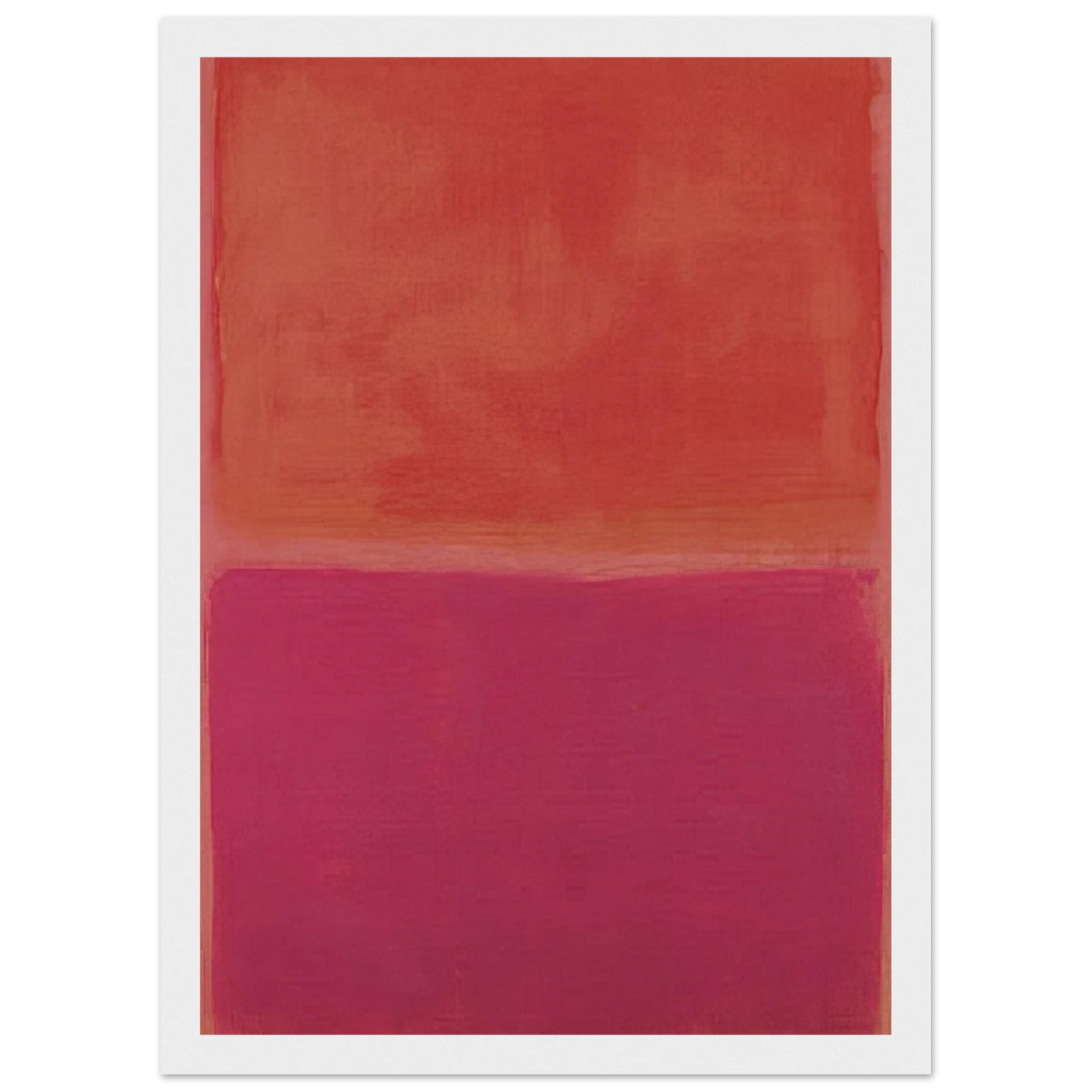 No. 3 - 1967 Framed Poster | Mark Rothko Framed Prints Wall Art | Rothko Prints