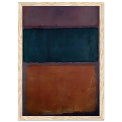 Untitled - 1963 Framed Poster | Mark Rothko Framed Prints Wall Art | Rothko Prints