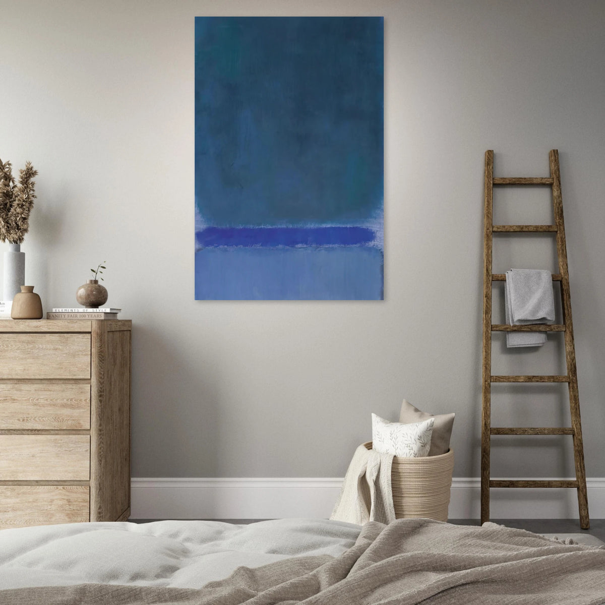 Untitled Green on Blue - 1968 Poster | Mark Rothko Poster | Rothko Prints