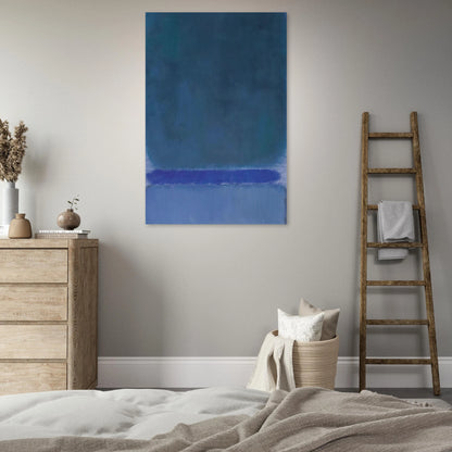 Untitled Green on Blue - 1968 Poster | Mark Rothko Poster | Rothko Prints