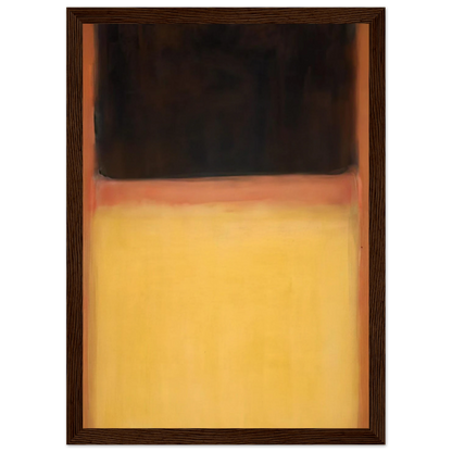 No.9 Dark over Light Earth - 1954 Framed Poster | Mark Rothko Framed Prints Wall Art | Rothko Prints