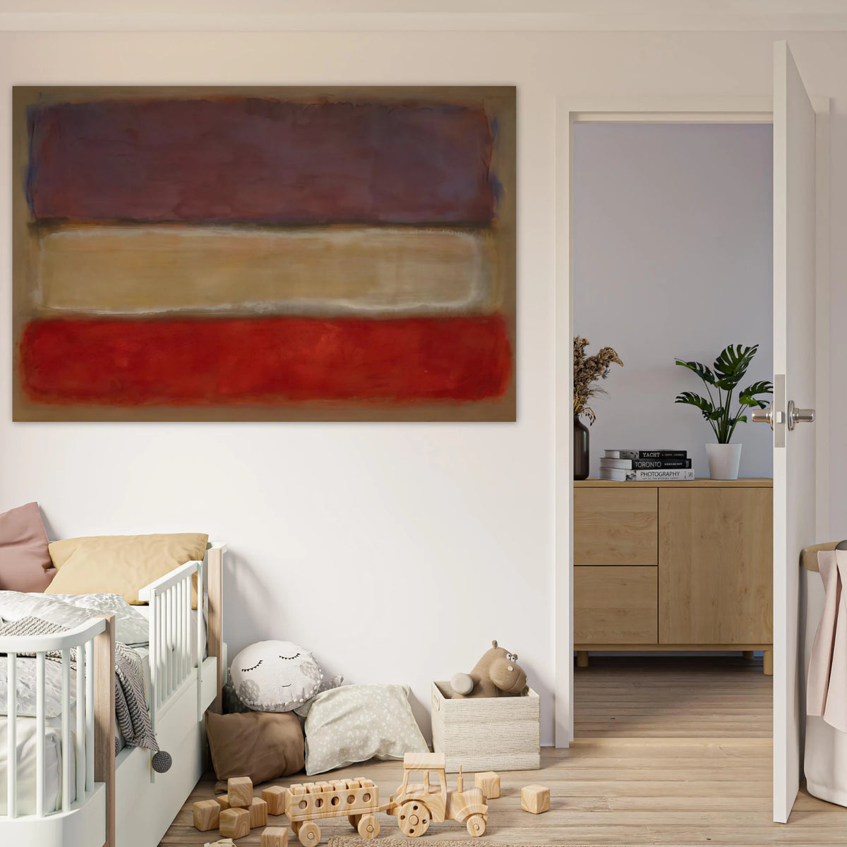 Untitled Purple, White, and Red - 1953 Poster | Mark Rothko Poster | Rothko Prints