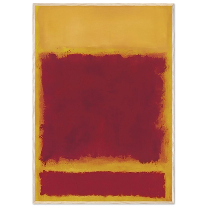 Composition - 1958 Framed Poster | Mark Rothko Framed Prints Wall Art | Rothko Prints