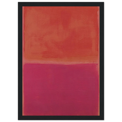No. 3 - 1967 Framed Poster | Mark Rothko Framed Prints Wall Art | Rothko Prints