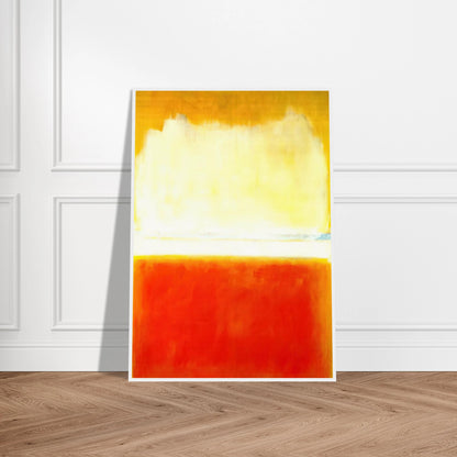 No.8 - 1952 Framed Poster | Mark Rothko Framed Prints Wall Art | Rothko Prints