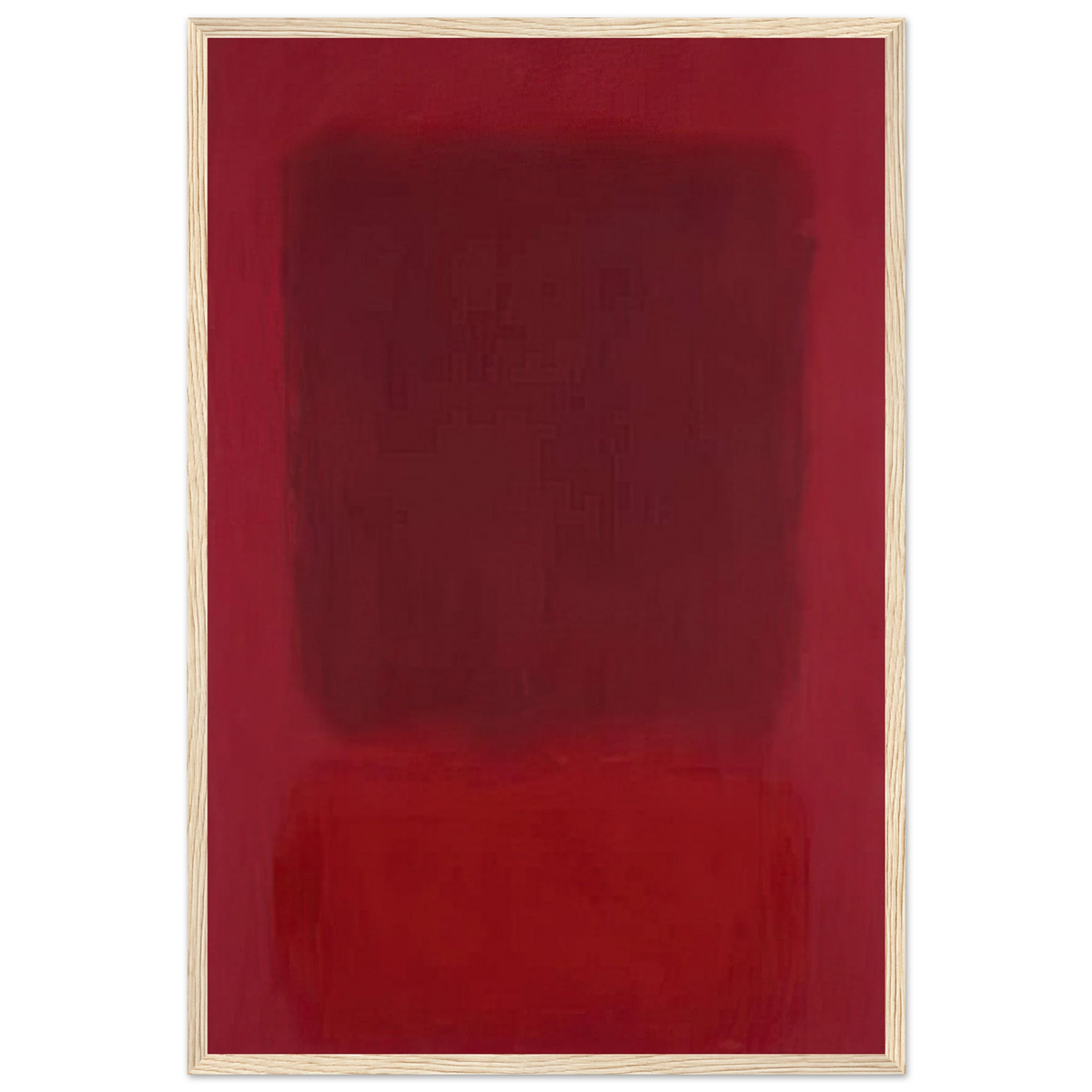 Red and Brown - 1957 Framed Poster | Mark Rothko Framed Prints Wall Art | Rothko Prints