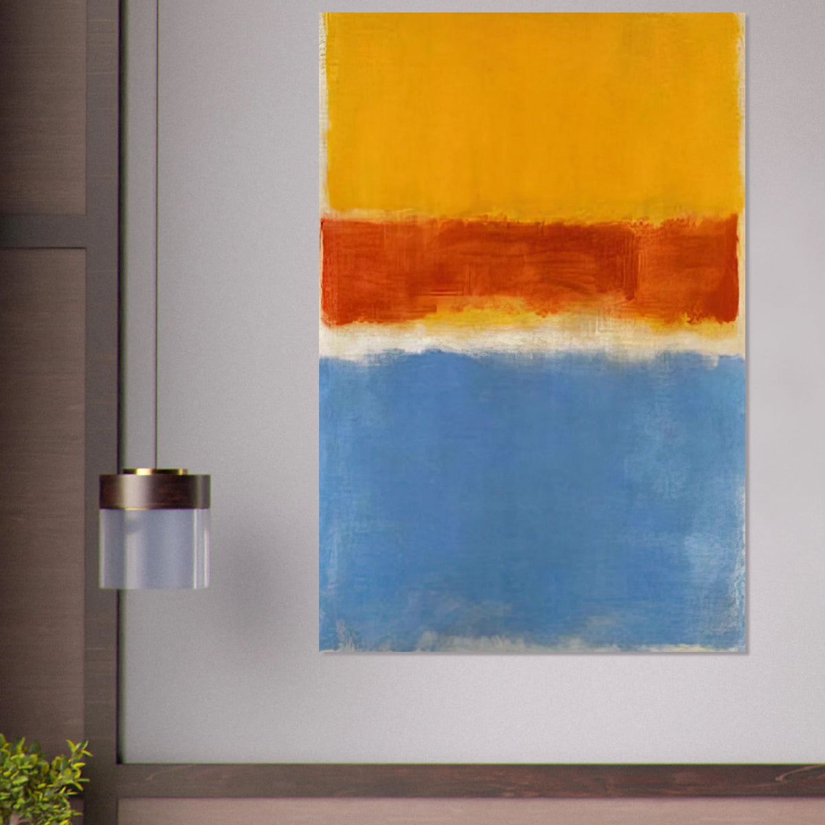 Untitled Yellow, Red and Blue - 1953 Poster | Mark Rothko Poster | Rothko Prints
