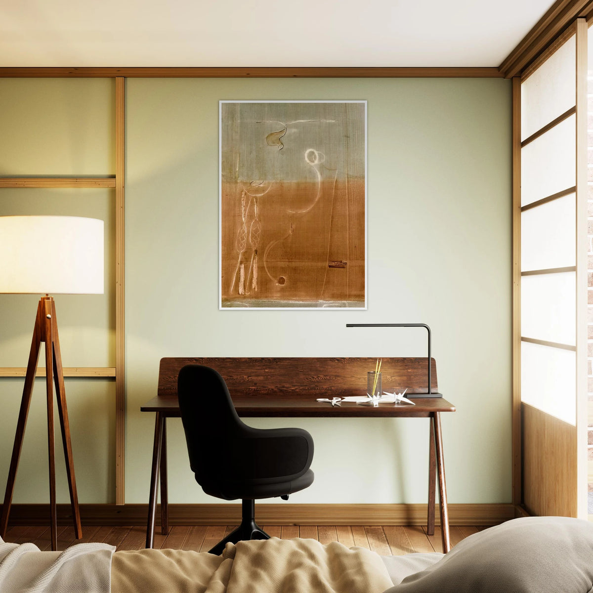 Aubade - 1944 Framed Poster | Mark Rothko Framed Prints Wall Art | Rothko Prints