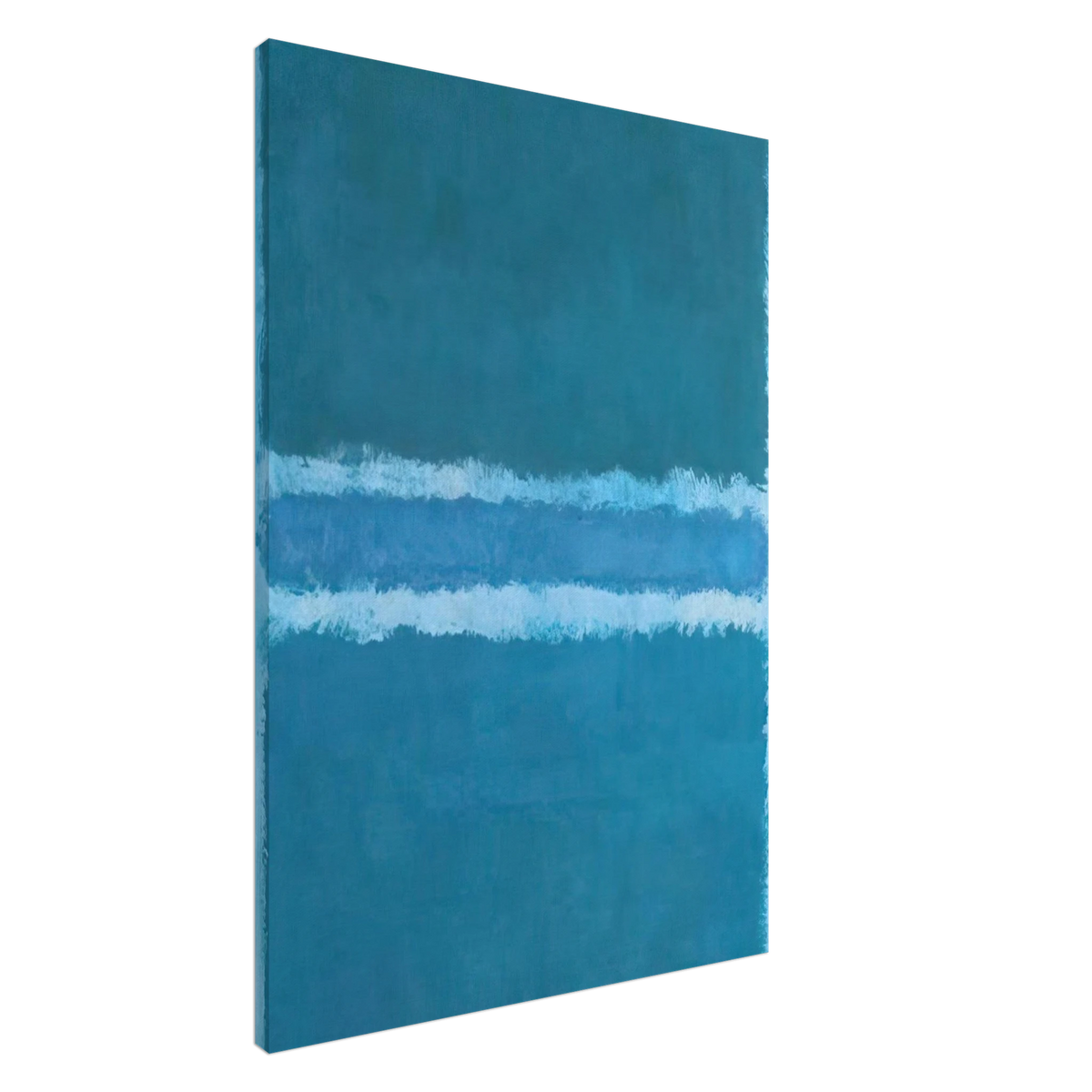 Untitled Blue Divided by Blue - 1966 Canvas | Mark Rothko Canvas | Rothko Prints