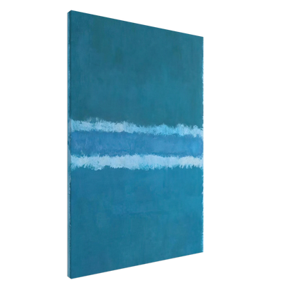 Untitled Blue Divided by Blue - 1966 Canvas | Mark Rothko Canvas | Rothko Prints