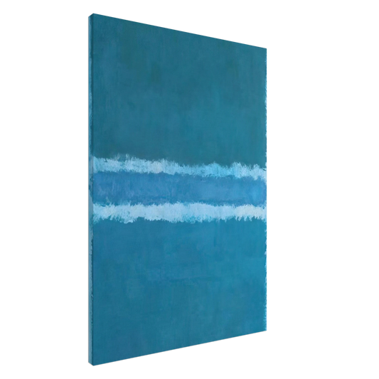 Untitled Blue Divided by Blue - 1966 Canvas | Mark Rothko Canvas | Rothko Prints