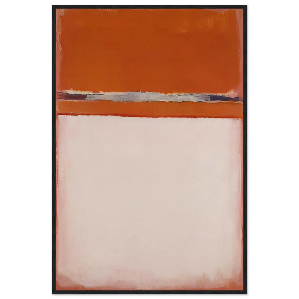 No.18 - 1951 Framed Poster | Mark Rothko Framed Prints Wall Art | Rothko Prints