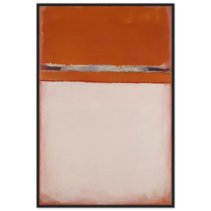 No.18 - 1951 Framed Poster | Mark Rothko Framed Prints Wall Art | Rothko Prints