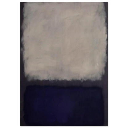 Blue and gray - 1962 Poster | Mark Rothko Poster | Rothko Prints