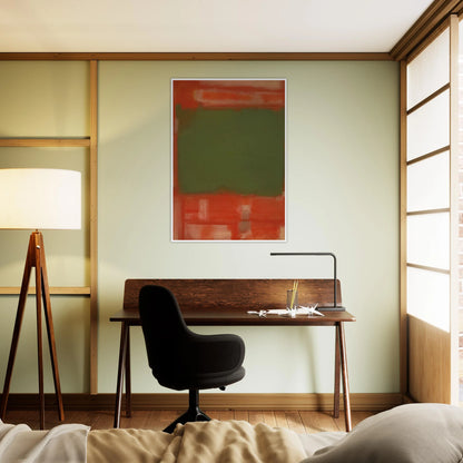 No.24 - 1949 Framed Poster | Mark Rothko Framed Prints Wall Art | Rothko Prints