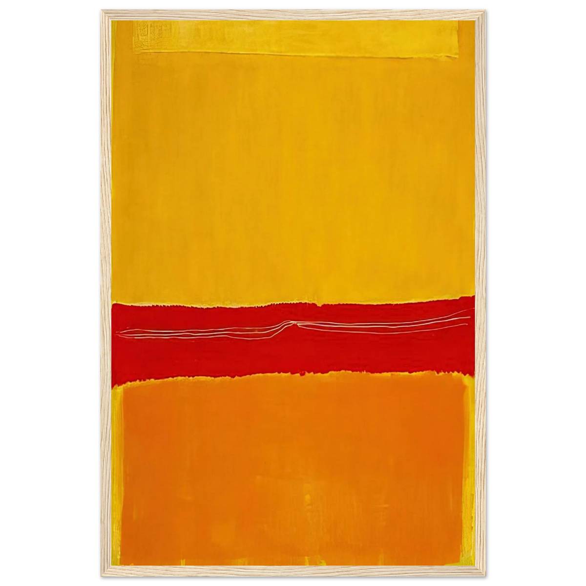 No.5No.22 - 1950 Framed Poster | Mark Rothko Framed Prints Wall Art | Rothko Prints