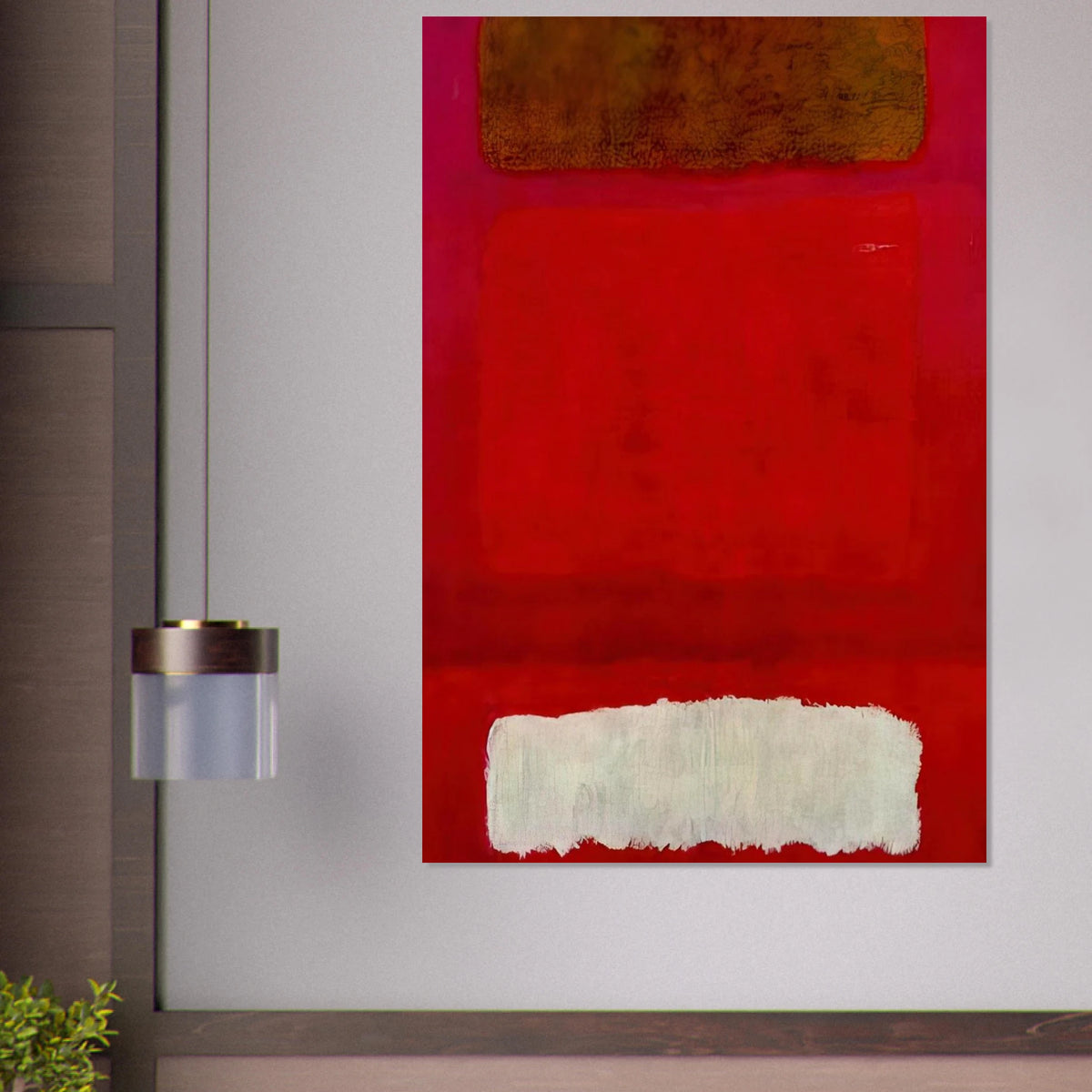 No. 16 Red, White, and Brown - 1957 Poster | Mark Rothko Poster | Rothko Prints