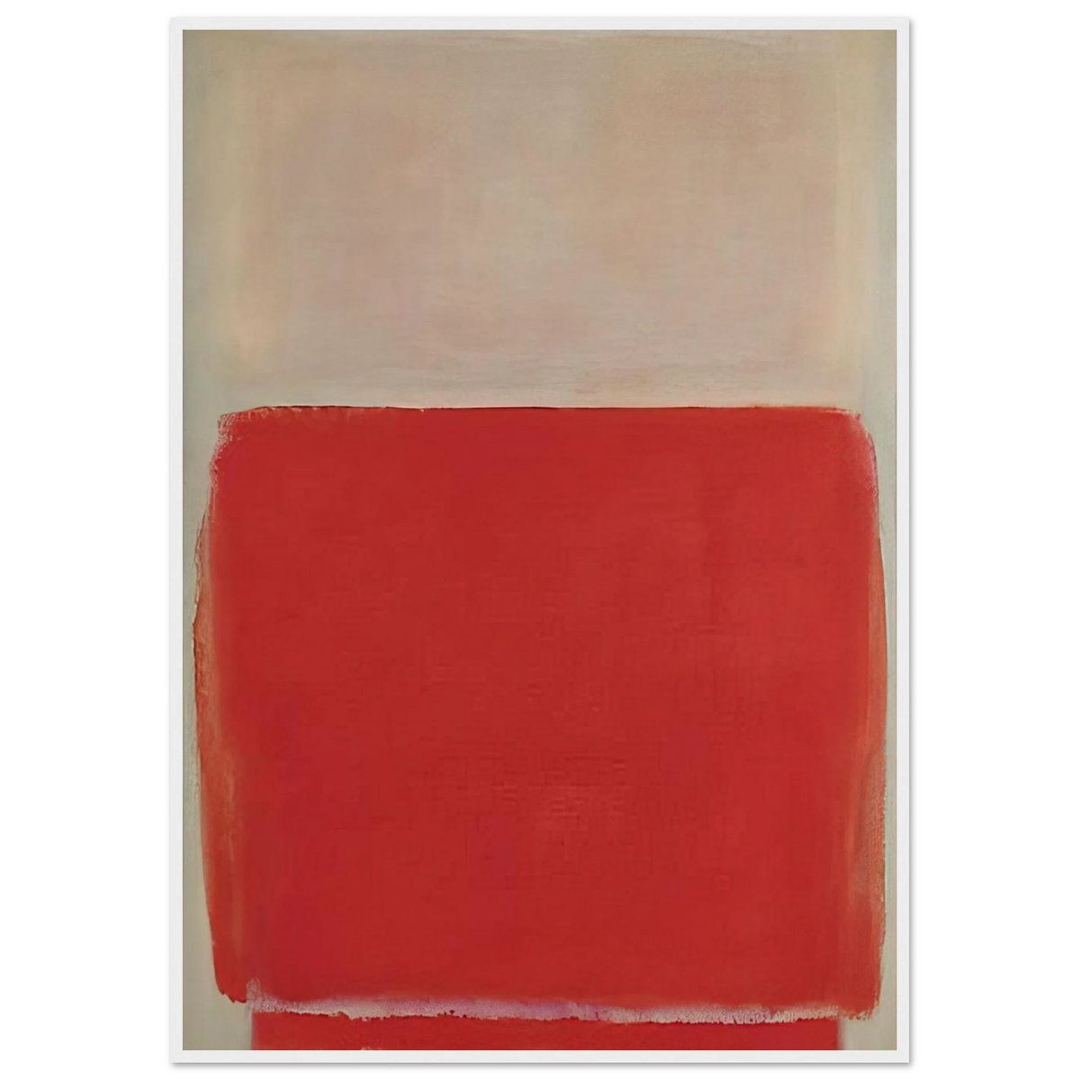 No. 3 - 1953 Framed Poster | Mark Rothko Framed Prints Wall Art | Rothko Prints