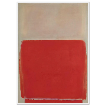 No. 3 - 1953 Framed Poster | Mark Rothko Framed Prints Wall Art | Rothko Prints