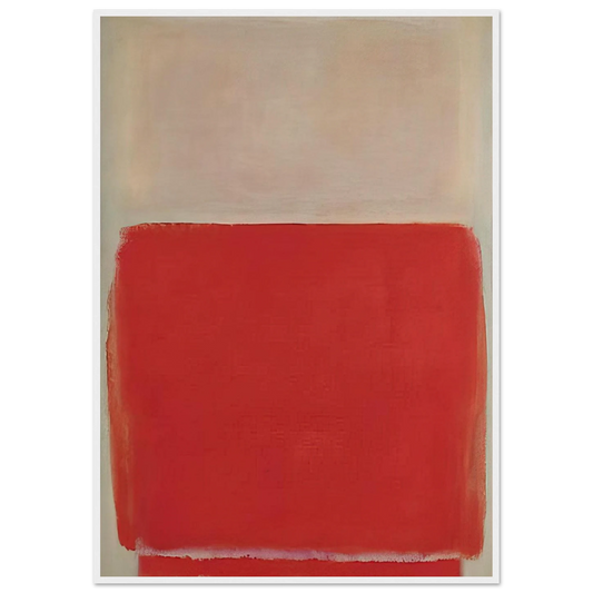 No. 3 - 1953 Framed Poster | Mark Rothko Framed Prints Wall Art | Rothko Prints