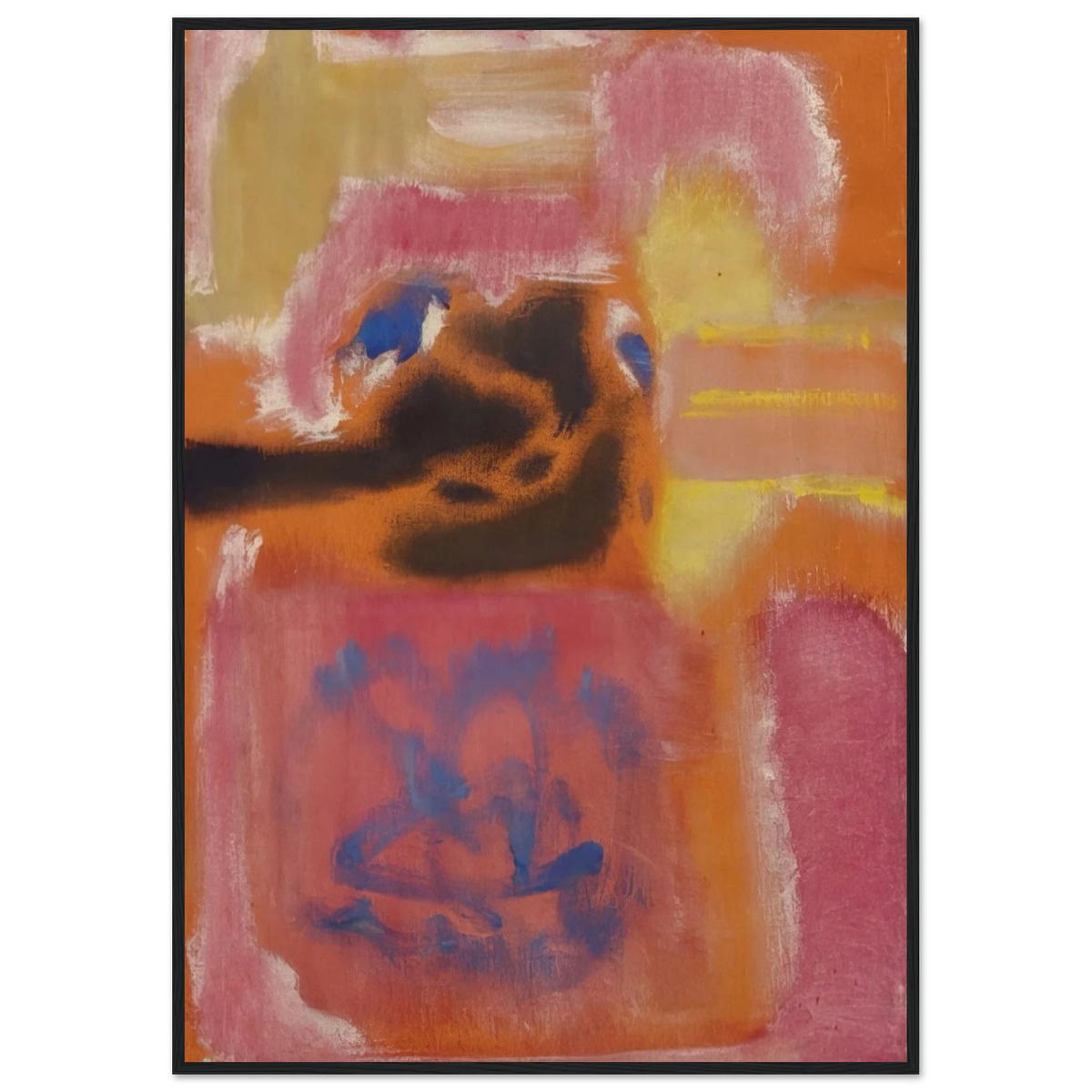 No. 9 - 1947 Framed Poster | Mark Rothko Framed Prints Wall Art | Rothko Prints