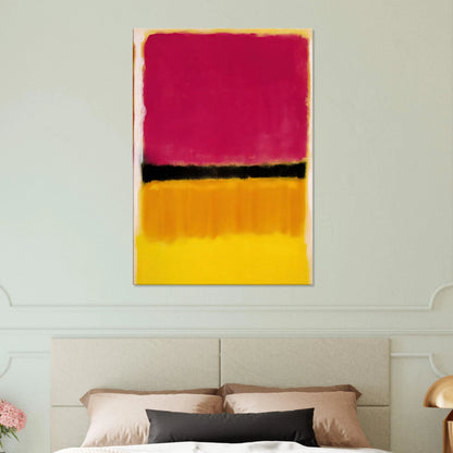 Violet, Black, Orange, Yellow on White and Red - 1949 Canvas | Mark Rothko Canvas | Rothko Prints