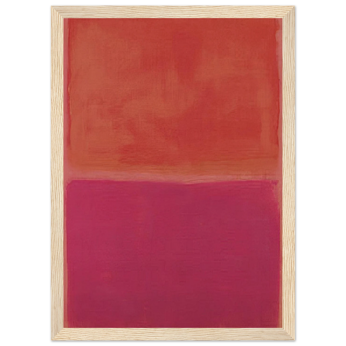 No. 3 - 1967 Framed Poster | Mark Rothko Framed Prints Wall Art | Rothko Prints