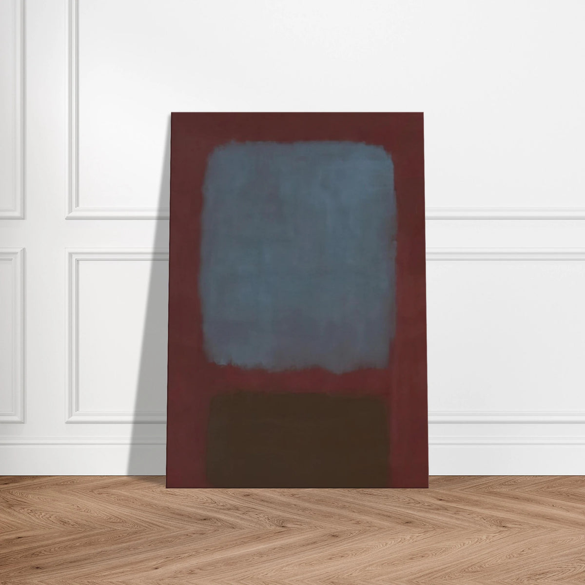 No. 37No. 19 Slate Blue and Brown on Plum - 1958 Canvas | Mark Rothko Canvas | Rothko Prints