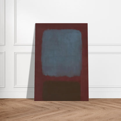 No. 37No. 19 Slate Blue and Brown on Plum - 1958 Canvas | Mark Rothko Canvas | Rothko Prints