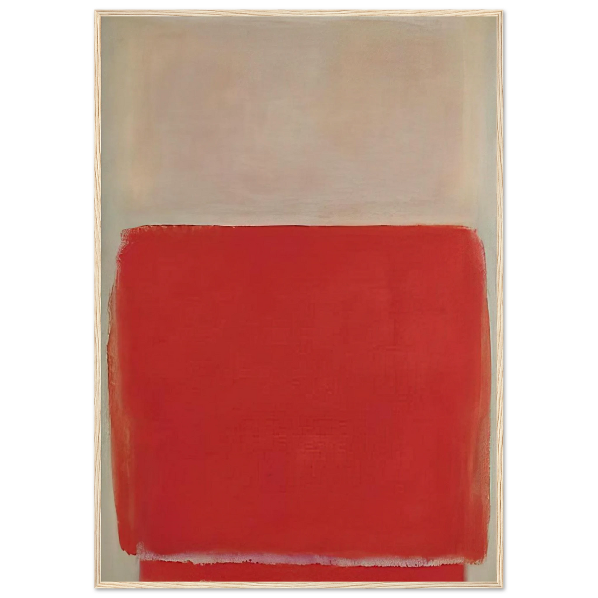 No. 3 - 1953 Framed Poster | Mark Rothko Framed Prints Wall Art | Rothko Prints
