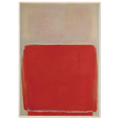 No. 3 - 1953 Framed Poster | Mark Rothko Framed Prints Wall Art | Rothko Prints