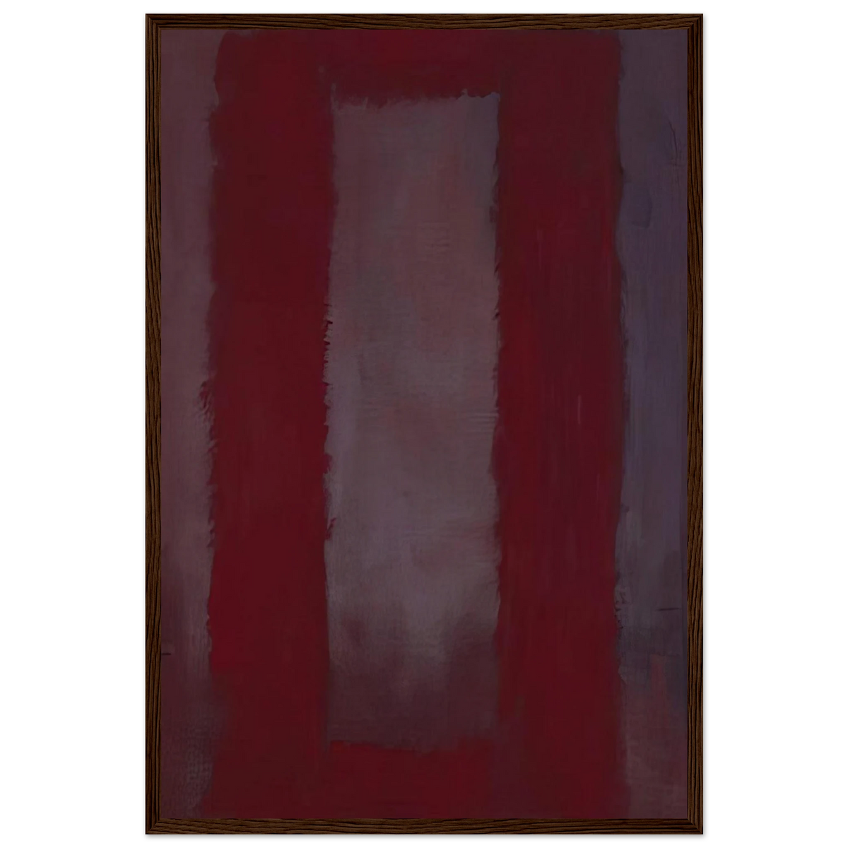 Red on Maroon - 1959 Framed Poster | Mark Rothko Framed Prints Wall Art | Rothko Prints