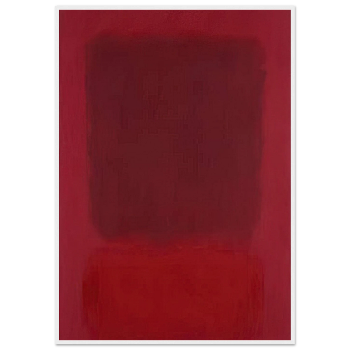 Red and Brown - 1957 Framed Poster | Mark Rothko Framed Prints Wall Art | Rothko Prints