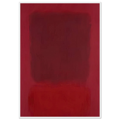 Red and Brown - 1957 Framed Poster | Mark Rothko Framed Prints Wall Art | Rothko Prints