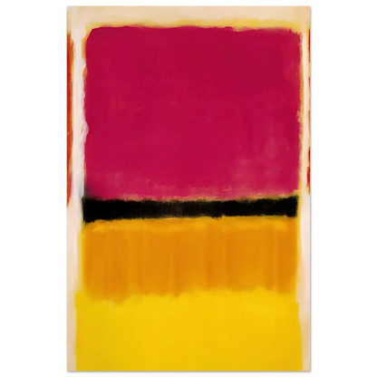 Violet, Black, Orange, Yellow on White and Red - 1949 Poster | Mark Rothko Poster | Rothko Prints