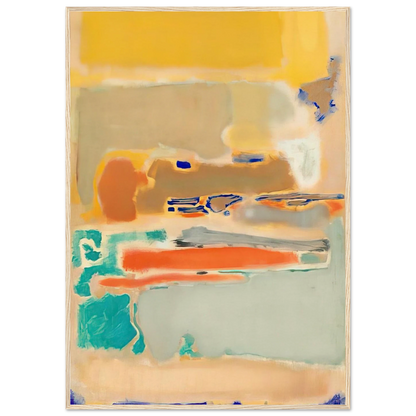 Multiform - 1948 Framed Poster | Mark Rothko Framed Prints Wall Art | Rothko Prints