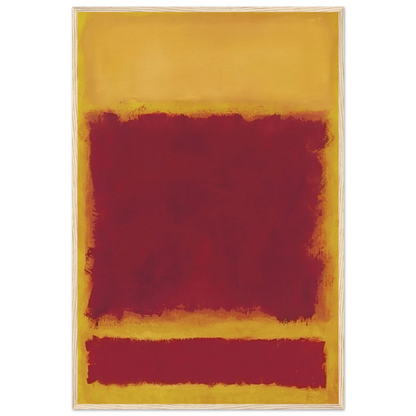 Composition - 1958 Framed Poster | Mark Rothko Framed Prints Wall Art | Rothko Prints