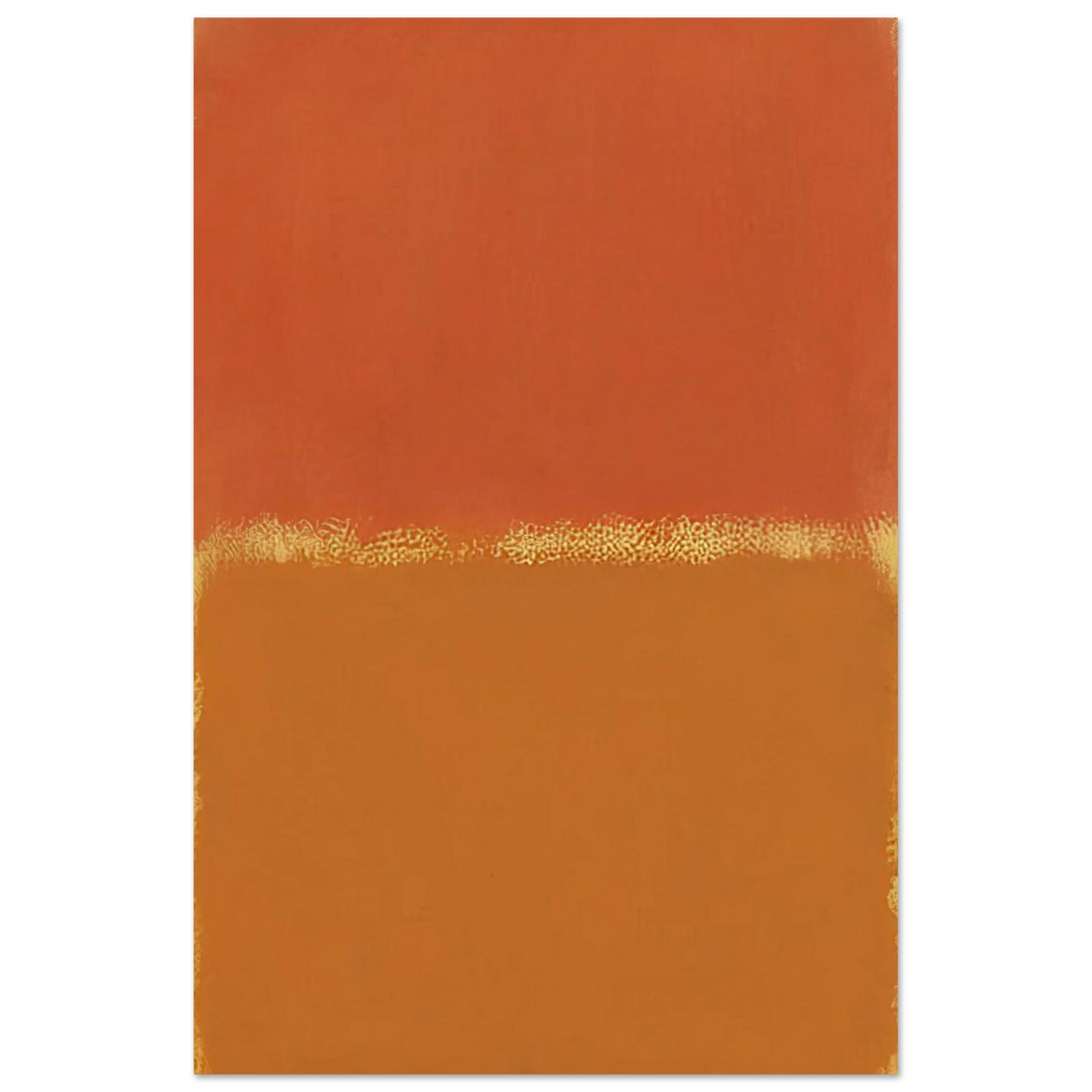 Orange, Red, Orange - 1961 Poster | Mark Rothko Poster | Rothko Prints