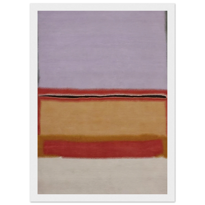Orange over Violet - 1968 Framed Poster | Mark Rothko Framed Prints Wall Art | Rothko Prints