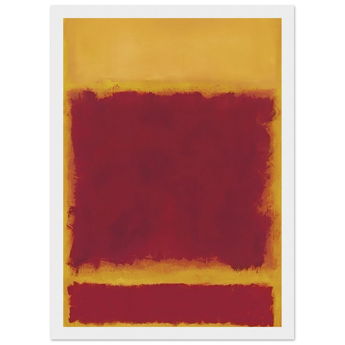 Composition - 1958 Framed Poster | Mark Rothko Framed Prints Wall Art | Rothko Prints