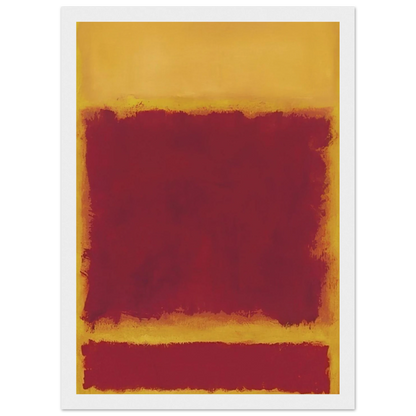 Composition - 1958 Framed Poster | Mark Rothko Framed Prints Wall Art | Rothko Prints