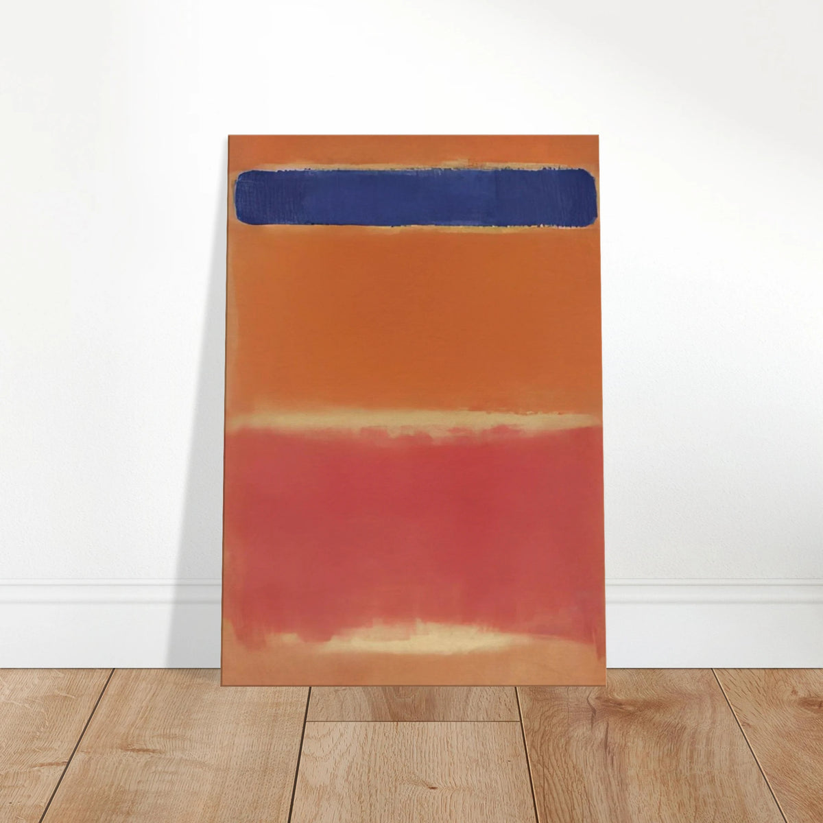 Blue Over Red - 1953 Canvas | Mark Rothko Canvas | Rothko Prints