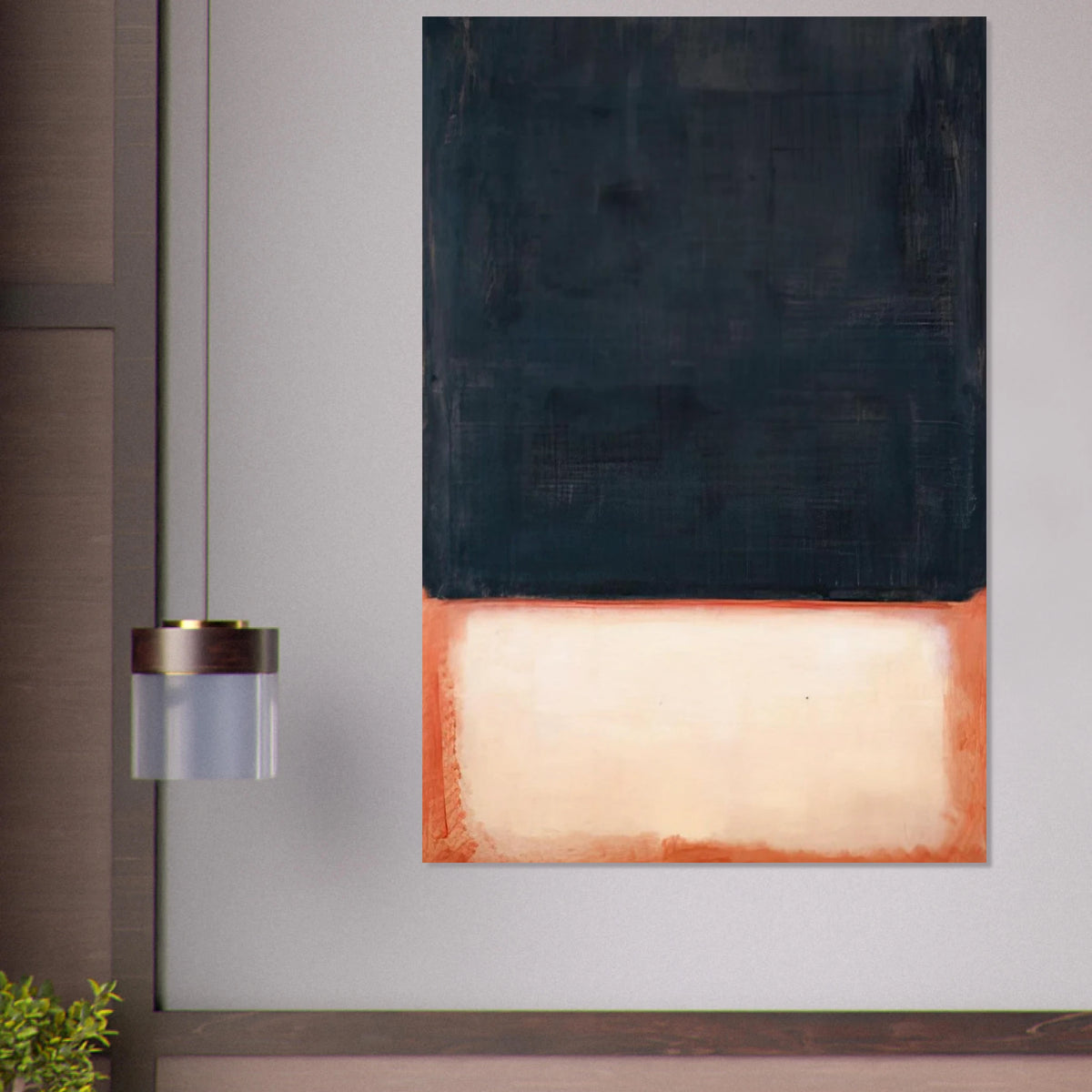 No. 7 Dark Over Light - 1954 Poster | Mark Rothko Poster | Rothko Prints