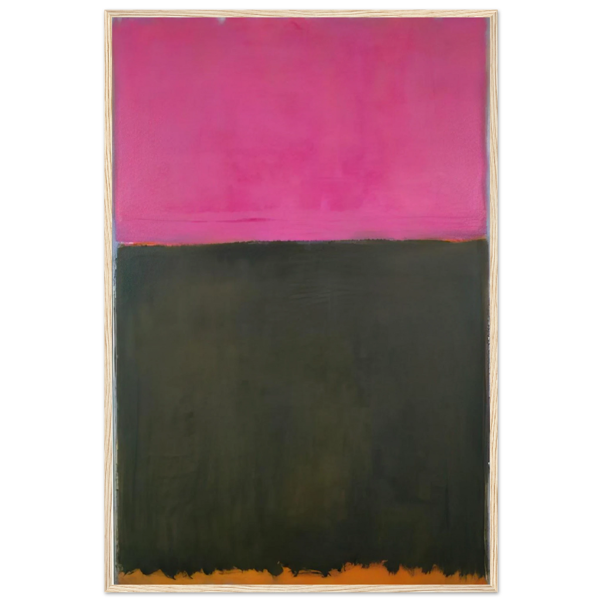 Untitled - 1953 Framed Poster | Mark Rothko Framed Prints Wall Art | Rothko Prints